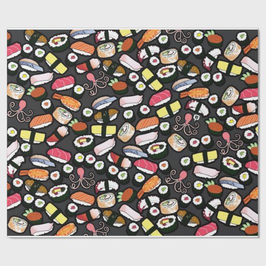 Het Verpakkende Document van sushi Cadeaupapier (Vlak)