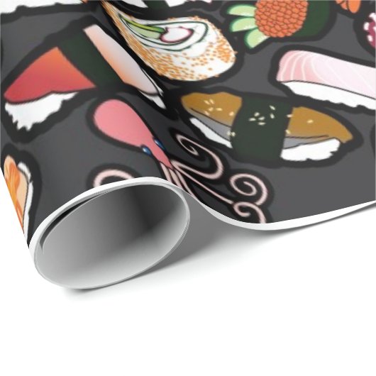 Het Verpakkende Document van sushi Cadeaupapier (Rol Hoek)