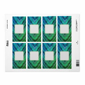 HET VERSCHEPEN ADRESETIKETTEN ART&DESIGN ETIKET (Full Sheet)