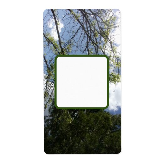 Het verschepen Adresetiketten koel eco stijlontwer Etiket (Voorkant)