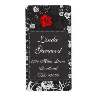 Het Verschepen van de schemer de Verticaal van het Etiket