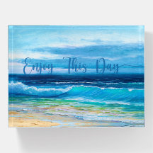 Het versoepelen van Ocean Scene Paperweight