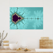 Het verspreidt zich - Fractal Poster (Keuken)