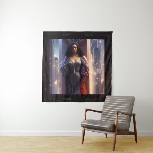 Het verstrijken van een tijdperk door Xzendor7 Wandkleed (In situ)