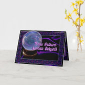 Het Vertellen van het fortuin Kaart - Verjaardag (Gele Bloem)