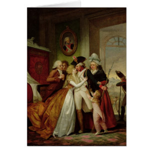 Het vertrek van de vrijwilligers