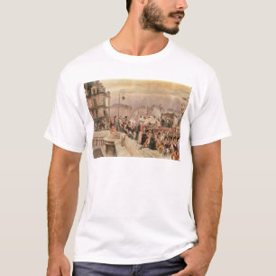 Het vertrek van de vrijwilligers 1792 t-shirt