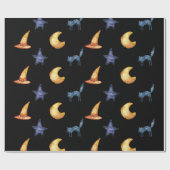 "Het vertrouwde" omslagpapier van de heks Cadeaupapier (Vlak)