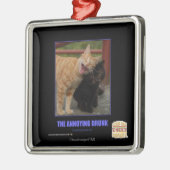 Het vervelende Drink Metalen Ornament (Links)