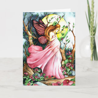 Het verwachten van Wenskaart Kaart