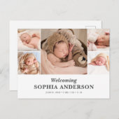 Het verwelkomende Briefkaart van de Aankondiging v (Voorkant / Achterkant)