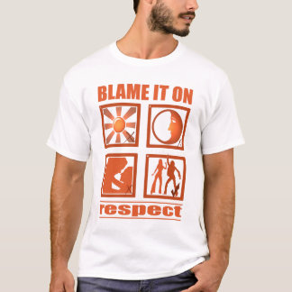 Het verwijt het respect t-shirt