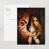 Het verzamelen van de Magie Briefkaart (Voorkant / Achterkant)