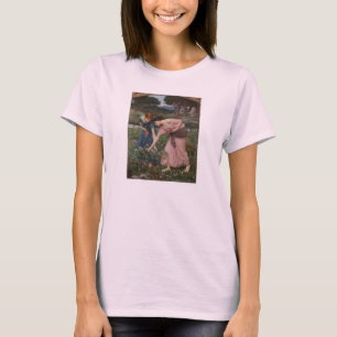 Het verzamelen van rosebuds door John William Wate T-shirt