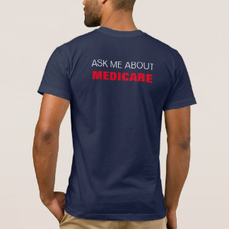 Het Verzekeringsplein "Vraag me over medicijnen" S T-shirt