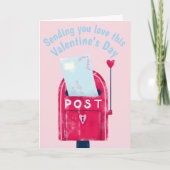 Het verzenden van u houdt van deze Valentijnsdag b Feestdagen Kaart (Voorkant)