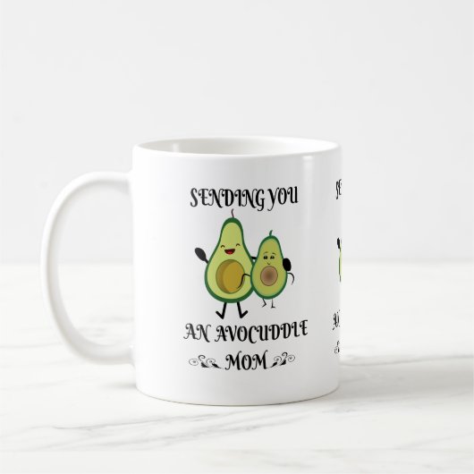 HET VERZENDEN VAN U vermijdt MOEDERDAG PUN T-Shirt Koffiemok (Links)