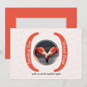 HET VERZENDEN VAN U VIRTUELE HUGS Foto Ontbrekend  (Voorkant / Achterkant)