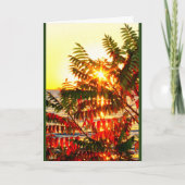 Het verzenden van Warm Kerstmis is jouw weg. Feestdagen Kaart (Voorkant)