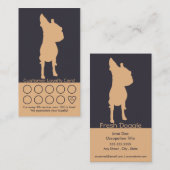 Het Verzorgen van de hond de Kaart van de (Voorkant / Achterkant)