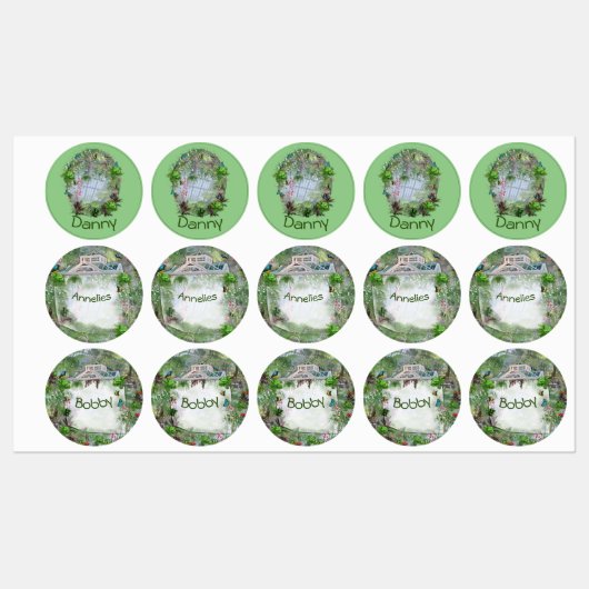 Het Victoria Greenhouse Labels (Vel)