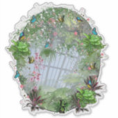 Het Victoria Greenhouse Sticker (Voorkant)