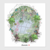 Het Victoria Greenhouse Sticker (Vel)