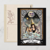 Het Victoriaans Briefkaart van de Tarotkaart van d (Voorkant / Achterkant)