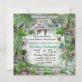 Het Victoriaans Greenhouse Aankondiging (Voorkant)