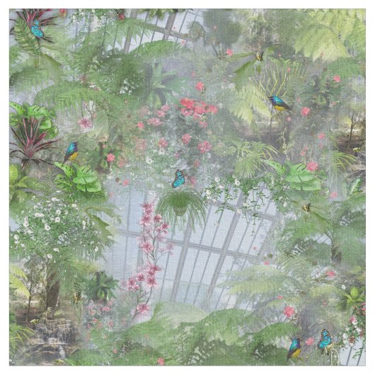 Het Victoriaans Greenhouse Stof (Close Up)