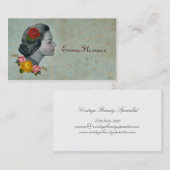 Het Victoriaans Visitekaartje van de Roepenkaart (Voorkant / Achterkant)