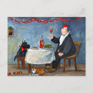 Het vieren Kerstmis Feestdagenkaart