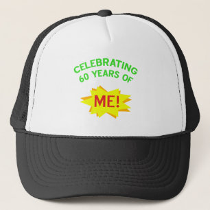 Het vieren van 60 jaar van mij trucker pet