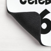 Het vieren van 60 muismat (Hoek)