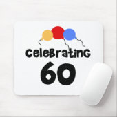Het vieren van 60 muismat (Met muis)
