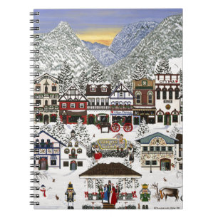 Het vieren van de Feestdagen in Leavenworth Notitieboek