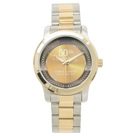 Het vieren van het 50ste Jubileum. . Horloge (Voorkant)