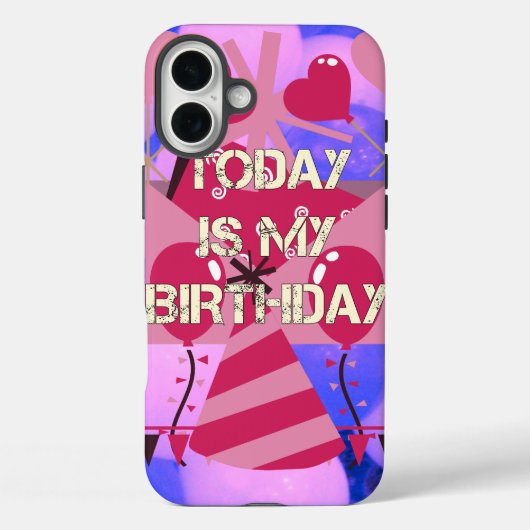 Het vieren van mijn vreugdevolle verjaardag Zegeni Case-Mate iPhone Case (Achterkant)