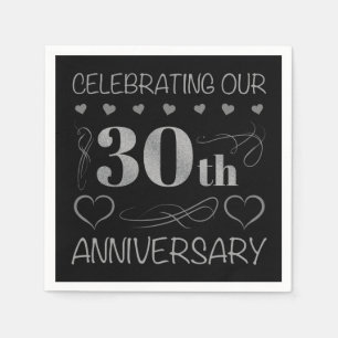 Het vieren van ons 30ste Jubileum Servet