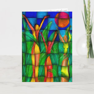 Het vieren Zon (kaart) Kaart