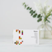 Het Vierkant van de kleur - Zaken Visitekaartje (Staand voorkant)