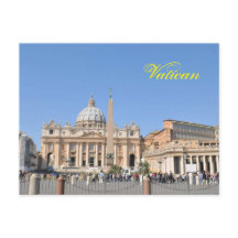 Het vierkant van San Pietro in Vatikaan, Rome,