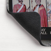 Het vijf alls Britse Funny Sign Muismat (Hoek)