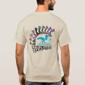 Het vijfde Licht van het Shirt van het Team van de (Achterkant)