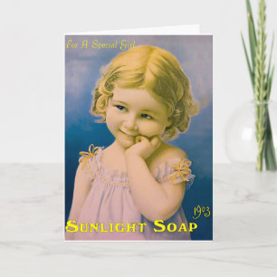 Het vintage afbeelding van de Kunst voor Kaart