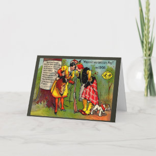 Het Vintage afbeelding van de replica, Kaart