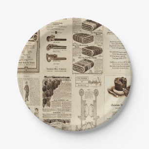 Het vintage Bord van het Document van de Mengeling