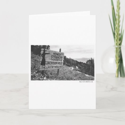 Het vintage Gat van Jackson Kaart (Voorkant)