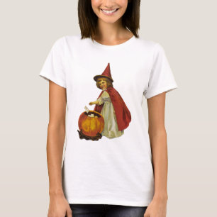 Het vintage Kind van Halloween T-shirt