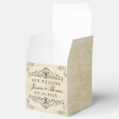 Het  Vintage Wedding Collectie Bedankdoosjes (Geopend)